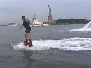 VIDEO: The Flyboard: An Extreme Way to Cool Down This Summer 