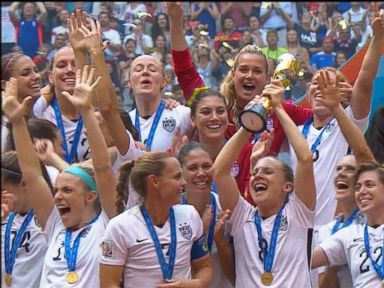 VIDEO: Team USA Beats Japan in Women's World Cup Final