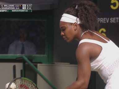 VIDEO: The star tennis player defeated Maria Sharapova for the 17th straight time.