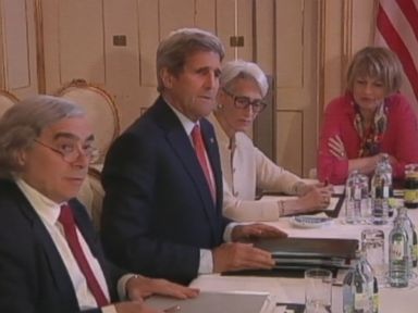 VIDEO: Secretary of State John Kerry and Iran's foreign minister, Javad Zarif, reportedly made progress towards the potential deal.