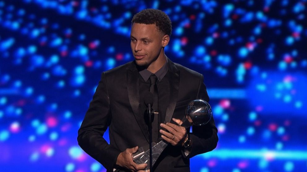 ESPY Awards Stephen Curry Wins Best Male Athlete Video ABC News