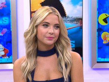 VIDEO: Ashley Benson Hits the Big Screen in 'Pixels'