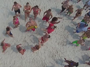 VIDEO: 'GMA' Lifeguard Surf & Turf Showdown: Gulf Shores' Lip-Sync Video