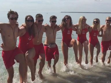 VIDEO: 'GMA' Lifeguard Surf & Turf Showdown: Milwaukee's Lip-Sync Video