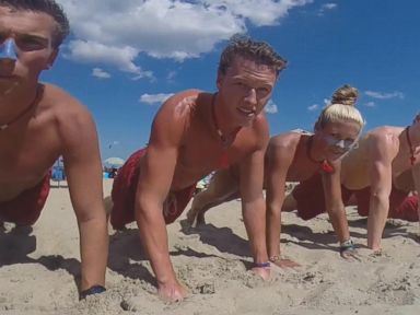 VIDEO: 'GMA' Lifeguard Surf & Turf Showdown: Rehoboth Beach Patrol's Lip-Sync Video