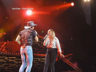 VIDEO: 18-Year-Old Gracie McGraw Joins Dad Tim on Stage for Duet