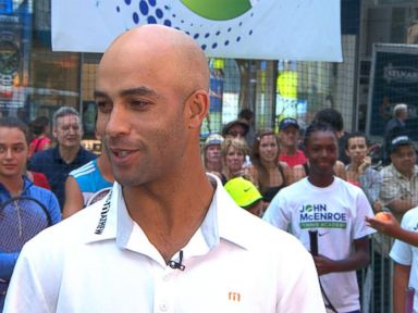 VIDEO: James Blake Talks US Open, Why He's Running His First Marathon