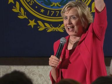 VIDEO: Hillary Clinton Talks Donald Trump While Campaigning in New Hampshire