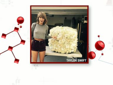 VIDEO: Kanye West Gifts Taylor Swift the 'Coolest Flowers'