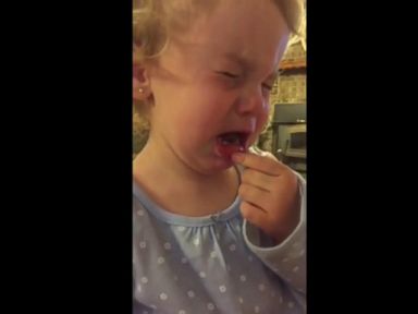 VIDEO: Little Kennedy argues with her dad about dating at 2 years old.