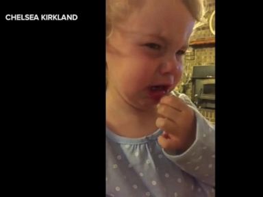 VIDEO: Toddler And Her Daddy Don't Agree On Dating Rules