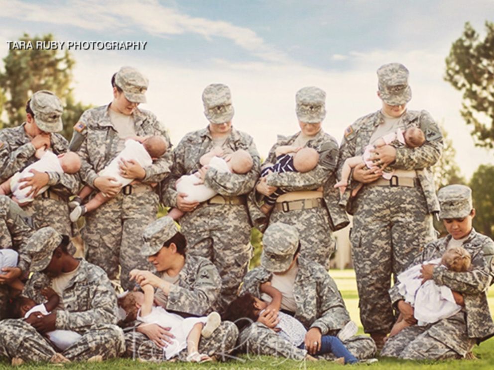 Breastfeeding Sports Crop – Camo Military – Mummactiv