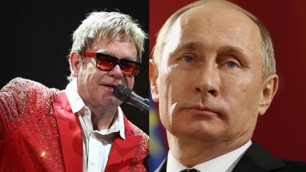 Video Vladimir Putin Elton John Allegedly Discuss Gay Rights Abc News