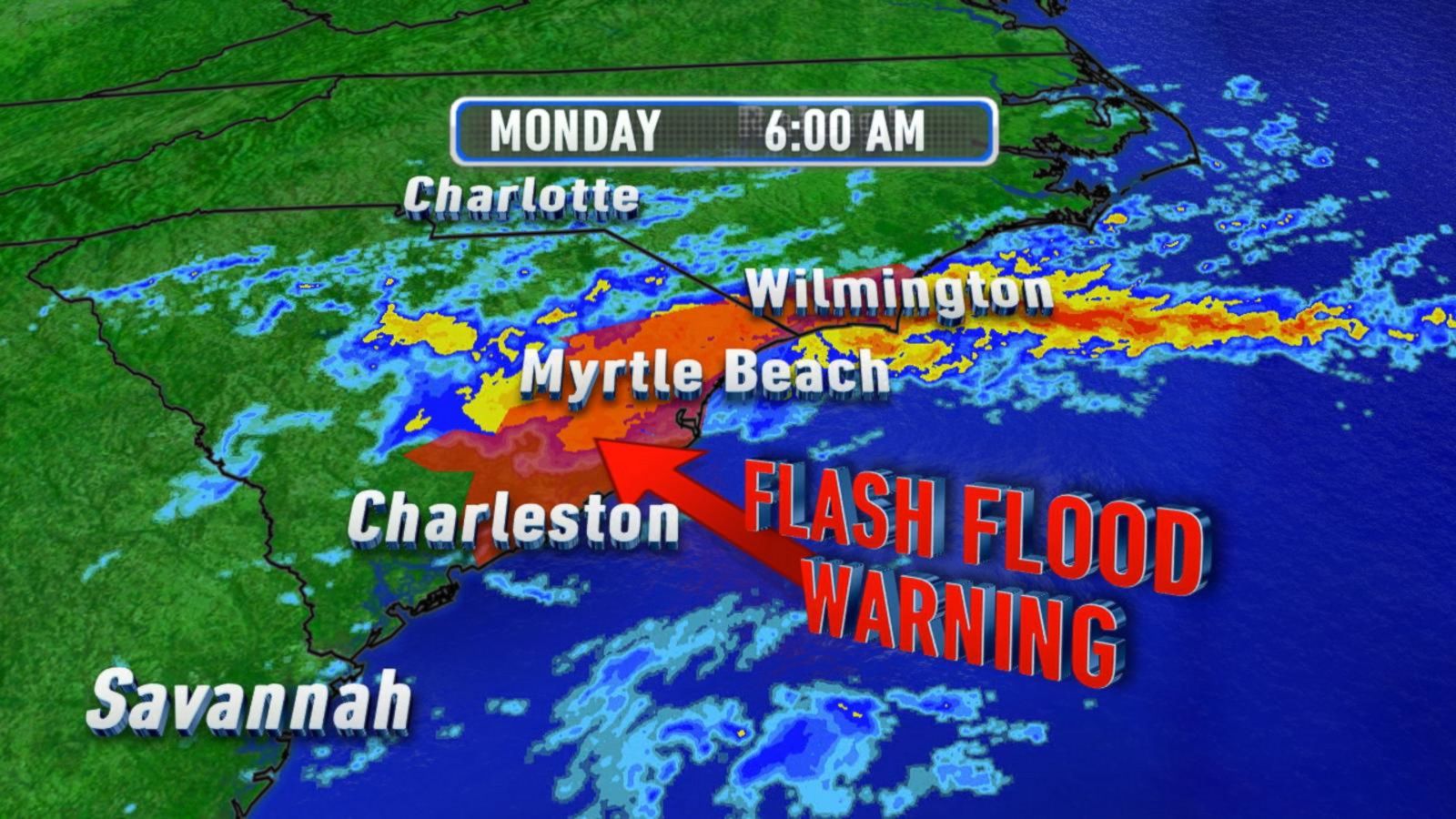 Flash Flood Warnings Remain in South Carolina - Good Morning America