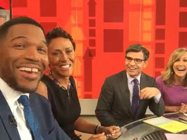 GOSTREAM: Behind the Scenes of 'GMA' With Michael Strahan