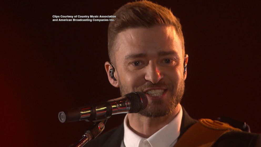 Justin Timberlake S Show Stopping Performance At The Cmas Video Abc News