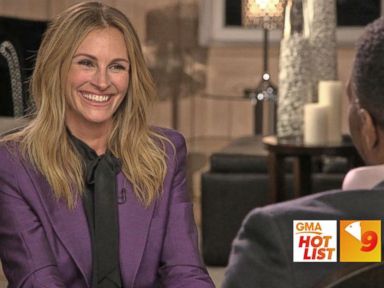 VIDEO: 'GMA' Hot List: Julia Roberts Gets Candid With Michael Strahan