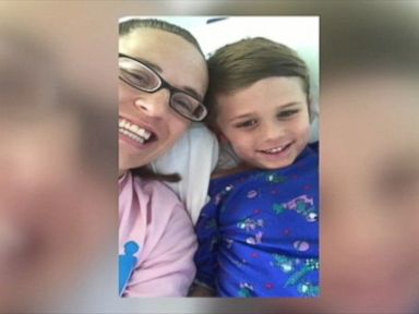 VIDEO: Doctors found an aneurysm near Kerri Evensen's kidney when she was being tested to see whether she could donate a portion of her liver to her 4-year-old son Auden.