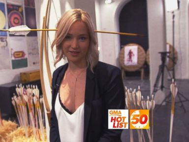 VIDEO: 'GMA' Hot List: Jennifer Lawrence Channels Her Inner Katniss With Diane Sawyer