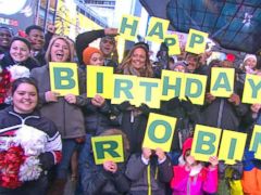 Robin Roberts Gets Birthday Serenade From Josh Groban