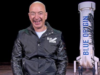 VIDEO: Jeff Bezos' Blue Origin Space Company Successfully Launches Rocket