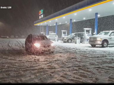 VIDEO: Flash Floods, Heavy Snow Slow Thanksgiving Travel