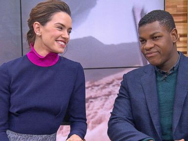 VIDEO: Daisy Ridley, John Boyega Discuss Being a Part of New 'Star Wars'