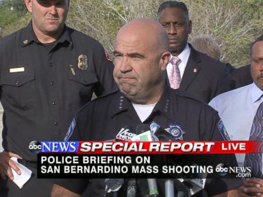 VIDEO: Police say up to three shooters opened fire at a center that provides services for the developmentally disabled in San Bernardino, California.