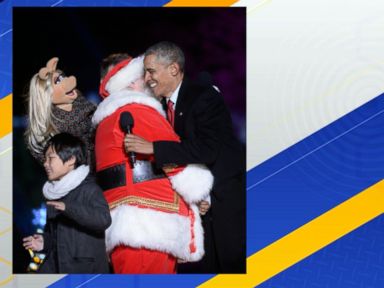 VIDEO: First Family Lights the National Christmas Tree