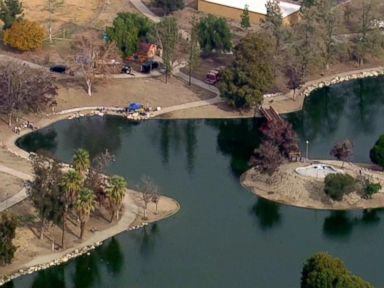 VIDEO: FBI Searching Lake for Clues in San Bernardino Shooting 