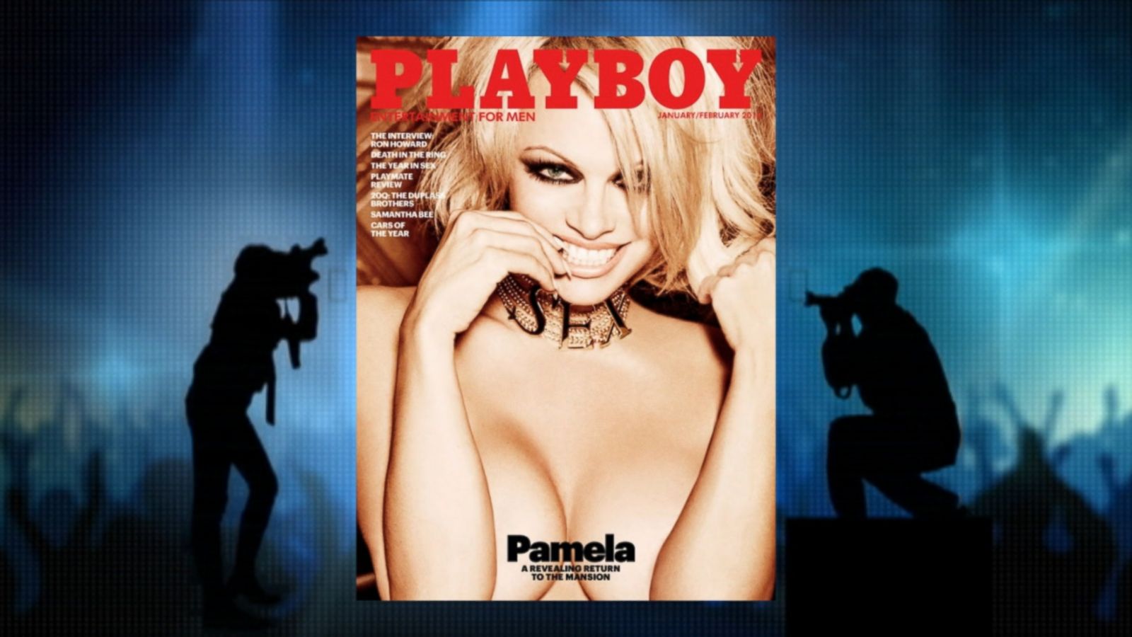 Pamela Anderson S Final Nude Cover Of Playboy Good Morning America