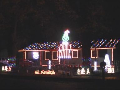 VIDEO: Thomas Terry's animated Christmas display features more than 30,000 lights.