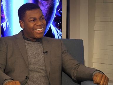 VIDEO: Did John Boyega Keep A Souvenir from the 'Star Wars' Set?