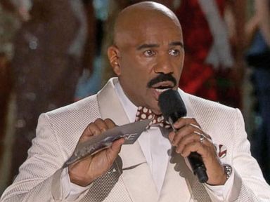 VIDEO: Steve Harvey Crowns Wrong Woman Miss Universe