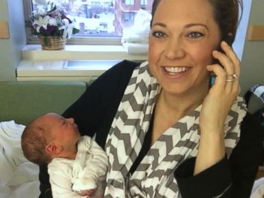 VIDEO: Meet Ginger Zee's New Baby Boy, Adrian