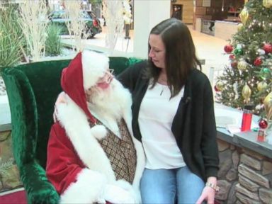 VIDEO: McKenzie Doig first began visiting Santa at a Syracuse, New York, shopping mall when she was 3 years old.