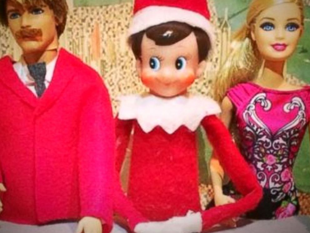SALE Doll house Head Set Radio Singing Christmas Elf Shelf Prop Barbie Boy Girl 