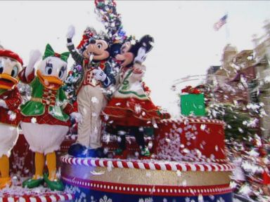 VIDEO: Inside the Annual Walt Disney World Christmas Parade