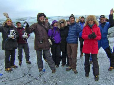 VIDEO: Amy Robach Conquers Iceland's Hidden World