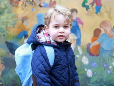 VIDEO: Prince George's First Day of Nursery School