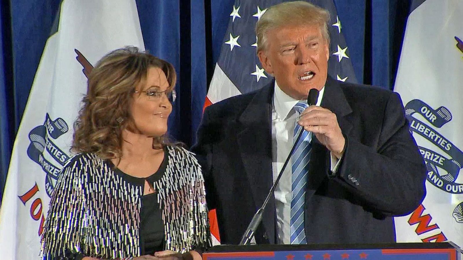 Sarah Palin Endorses Donald Trump for President Good Morning America