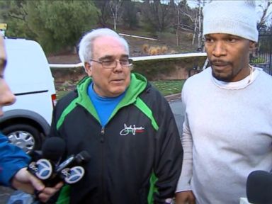 VIDEO: Jamie Foxx Rescues Man From Burning Car