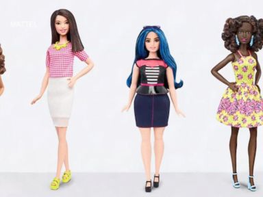 VIDEO: Barbie Debuts Tall, Curvy and Petite Dolls