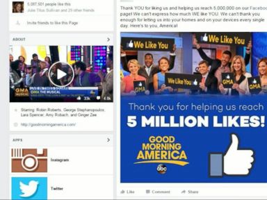 VIDEO: 'GMA' Facebook Page Reaches 5 Million Likes 