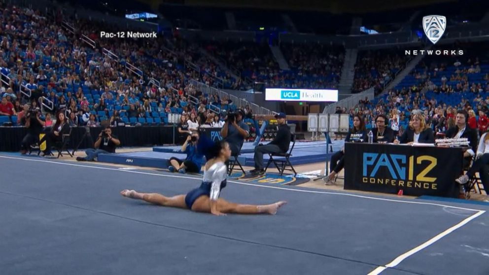 VIDEO: UCLA Gymnast's Floor Routine Goes Viral