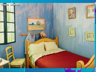 VIDEO: Visit Van Gogh's Yellow House Room Recreation in Real Life