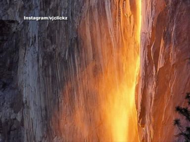 VIDEO: Photographers are turning their cameras on a unique solar effect at Yosemite National Park.