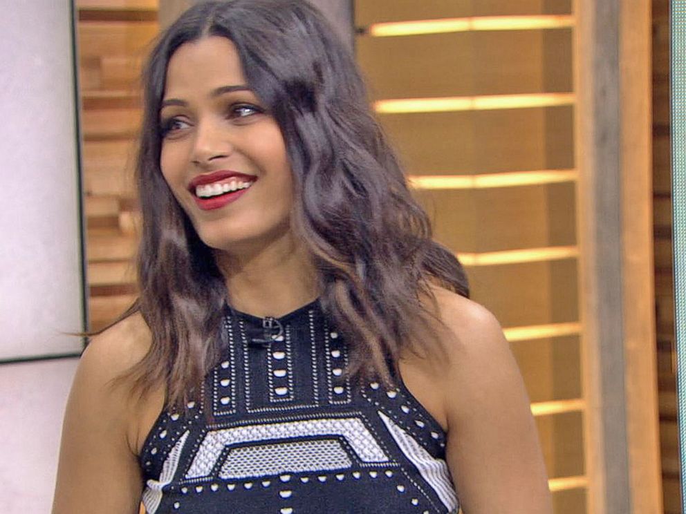 Freida Pinto On Working With Christian Bale He S Very Encouraging Abc News