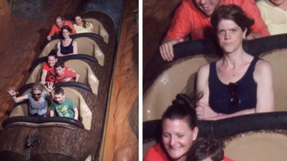 Meet the Woman Whose Angry Splash Mountain Photo Became a Meme - ABC News Weird People At Disneyland