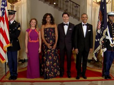 VIDEO: America's Favorite Canadian Celebs Attend State Dinner